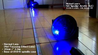 Wicked Lasers S3 Spyder Arctic Melt plastics (long-range)