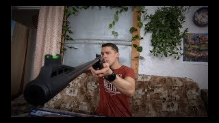 Обзор и стрельба из пневматики Crosman Fury NP