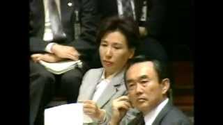 田中真紀子vs鈴木宗男　外務省問題　小泉純一郎