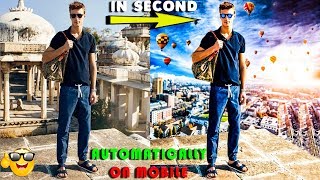 1 सेकंड में फोटो का बैकग्राउंड बदले || Change Your Photo Background Automatically On Your Mobile ||