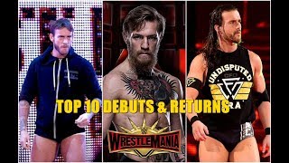 TOP 10 Dream Returns & Debuts after Wrestlemania 35