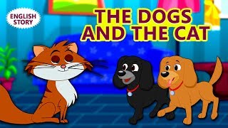 The Dogs and the Cat | Bedtime Stories | Stories for Kids | Fairy Tales in English | Koo Koo TV