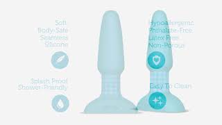 Анальная пробка с римминг эффектом RIMMING PETITE   12,4 см