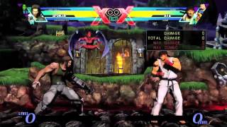 Just Combos UMVC3: Spencer (with TaskMaster and She-Hulk)