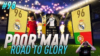 I PACK INFORM STRIKER 96 RONALDO ON THE ROAD TO GLORY!! Poor Man RTG #98 - FIFA 18 Ultimate Team