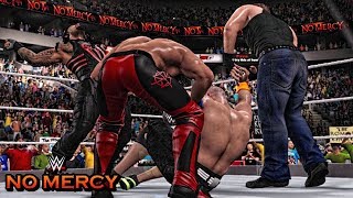 WWE 2K17 No Mercy 2017 - John Cena vs Roman Reigns & The Shield Reunite!