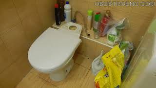 Установка унитаза | Как развернуть унитаз на 45 градусов. Часть 1