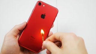 Is the Red iPhone 7 Actually Fire Resistant?