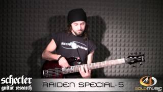 SCHECTER RAIDEN SPECIAL-5 DEMO BY LUCA NEGRO