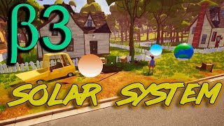 Сосед не помешал создать солнечную систему Hello Neighbor Beta 3