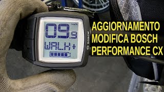 COME MONTARE E ATTIVARE LA NUOVA MODIFICA BICI ELETTRICA BOSCH PERFORMANCE CX