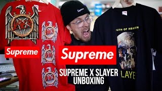 My FAVORITE SUPREME Piece This Season | Supreme X Slayer Unboxing