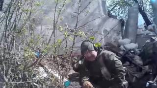 Война на Украине. Видео реального боя в промзоне Авдеевки