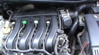 Устранение подсоса воздуха в Рено Меган 2 1.6 16V