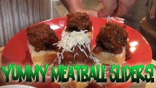 Mariah Milano's Yummy Meatball Sliders!