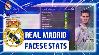 PES 2019 FACES E STATS REAL MADRID  PEDIDO DE INSCRITO