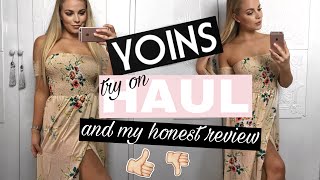YOINS TRY ON HAUL | IS IT A SCAM? & MY SHOPPING EXPERIENCE