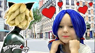 Маринетт ВЛЮБИЛАСЬ в СУПЕР КОТА ?!? Леди Баг в реальной жизни