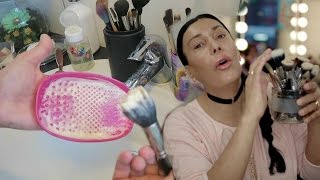 COMO LAVAR OS PINCÉIS COM DICAS DE  DESINFECTA-LOS - Canal da Joaninha