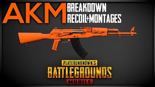 BEST WAY TO CONTROL AKM RECOIL IN PUBG MOBILE II AKM MONTAGE II AKM FULL BREAKDOWN