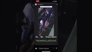 Владимир Зеленский на концерте MONATIK'a