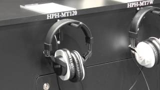 Musikmesse 2016 Yamaha Kopfhörer HPH-MT120 HPH-MT7W HPH-MT220 Prolight+Sound (deutsch)