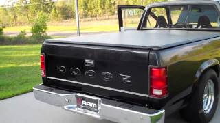 dodge dakota 360 drag truck 1