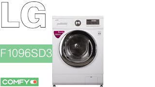 LG F1096SD3 - стиральная машина с технологией 6 motion - Видеодемонстрация   от Comfy