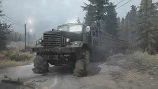 Vidéo Détente / Transport de point de garage et de bois / SpinTires ModRunner