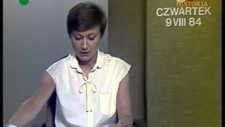 Dziennik Telewizyjny 9.08.1984 r.