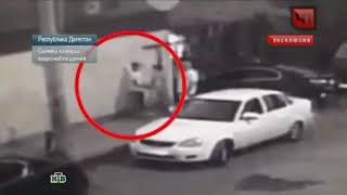 Убийство Дагестанского Бизнесмена Мустафу Рамазанова попал в камеру видео наблюдения....