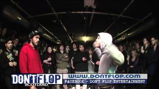 DON'T FLOP - Rap Battle - Micky Worthless Vs Louie