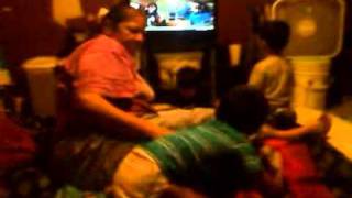 grandma gets punched