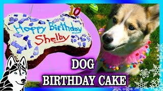 DIY DOG BIRTHDAY CAKE | DIY Dog Treats | Snow Dogs Snacks 78