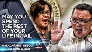 May you spend the rest of your life in jail—Sec. Harry Roque to Sen  De lima