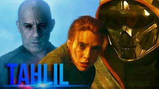 Qora Beva, BloodShot - Treyler Tahlil. Yangi kadrlar