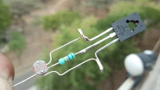AMAZING DIY IDEA WITH BD140 AND LDR.