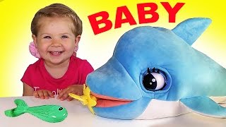 Новый Друг для Дианы - Дельфин БЛУ БЛУ Интерактивная Игрушка Blu Blu Dolphin
