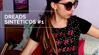 Dreads Sintéticos - Como colocar?