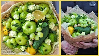ФРУКТОВЫЙ БУКЕТ своими руками | Пошаговый мастер-класс