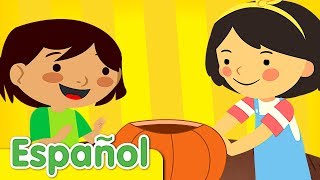 Esta Es La Forma De Esculpir Una Calabaza | Canciones Infantiles de Halloween | Super Simple Español