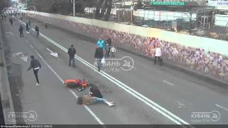 Малолетки на скутере сбили пешехода. Краснодар