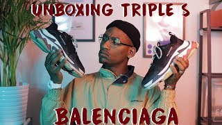 650€ POUR 3 SEMELLES ? BALENCIAGA TRIPLE S REVIEW + UNBOXING !!