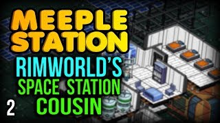 Meeple Station - Building My Own Space Station! (Meeple Station Gameplay part 2)