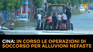 #Cina: in corso le operazioni di soccorso per alluvioni nefaste