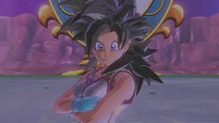Dragonball Xenoverse 2 Athena the female saiyan new showcase