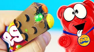 ЖЕЛЕЙНЫЙ МЕДВЕДЬ ВАЛЕРА  и  ЛЕГО СКИТЛС