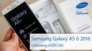 Samsung Galaxy A5 6 2016 Unboxing deutsch 4k UHD