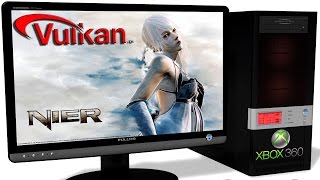 Xenia Xbox 360 Emulator - Nier (2010). Vulkan / OpenGL. Test #3
