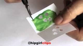 Make Your Own Nail Polish Sticker-St Patrick's Day Design